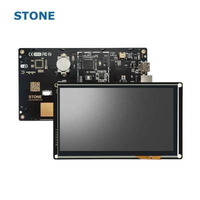 China High/upper 7 inch 800*480/1024*600 HMI TFT LCD smart module with GUI Design Software for industrial use 7 inch for sale