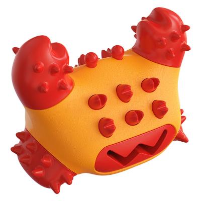 China Viable Low Price Crab Shape Dog Toys For Aggressive Chewers Dogs Toys Toothbrush Indestructables Dog Toys for sale