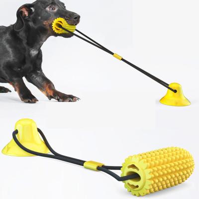 China TPR Viable Rubber Dog Molar Chew Toys Set Dog Cotton Braided Twisted Rope For Teeth Cleaning Bite Chew Toys for sale