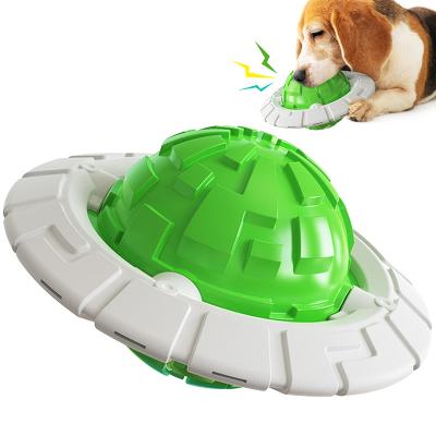 China Wholesale Price Viable Dogs Toys New Dog Toys Pampers Healthy Interactive Flying Saucer Pet Teeth Cleaning Toy for sale