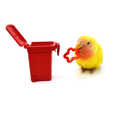 China Viable Hot Selling Educational Bird Toy Parrot Chew Toy Parrot Bin Pet Bird Toys Parrot Bite Toy for sale