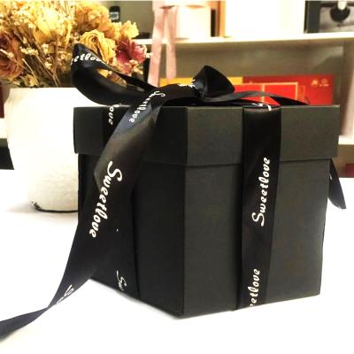 China The OTHER Free Sample Big Baby Boy Hexagon Surprise Bomb Packaging Diy Love Hot Sale Gift Explosion Box for sale