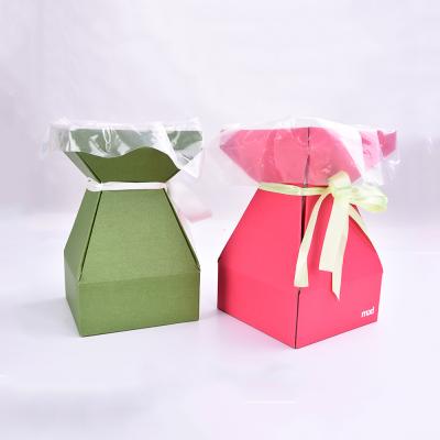 China Disposable Gift&Craft Industrial Paper Material Single Use And Flower Box for sale