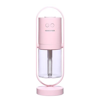 China Car Projection Lamp Humidifier with 2 Mist Modes Mini Portable Desktop Operation 200ML Whisper-Quiet Air Humidifier for sale