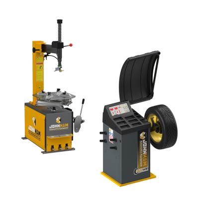 China CE certification tire changing machine and balancer JTC810+JWB600 combined tire changer and wheel balancing machine JTC810+JWB600 for sale