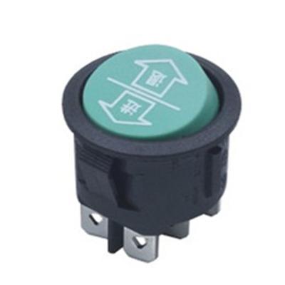 China Home appliance 22mm 6 pin round switch safety on on rocker switch t85 10a 250v ac on switch for sale