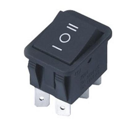 China ON-OFF-ON On On Reset Switch 3 6 Position Double Pin Rocker Switch Double Rocker Switch For Home Appliance for sale