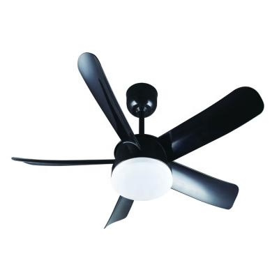 China Low noise control design manufacturer auto bus 110v gray light use led remote asian model mini ceiling fan for home for sale