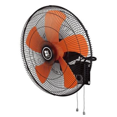 China Low Noise Plastic 5 Blade Mount Electric Multi Color 3 Wind Speed ​​18inch Electric Wall Fan With DC Motor for sale