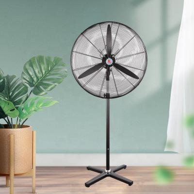 China Industrial Stylish Heavy Duty Air Cooler Stand Fan Outdoor Waterproof Aluminum Blades 220 240w 30inch Large Size To Store for sale