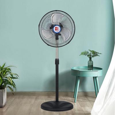 China Cheap price 12inch pedestal 12inch hotel pedestal plastic fan plastic colorful blade electric national stylist stand fan for sale