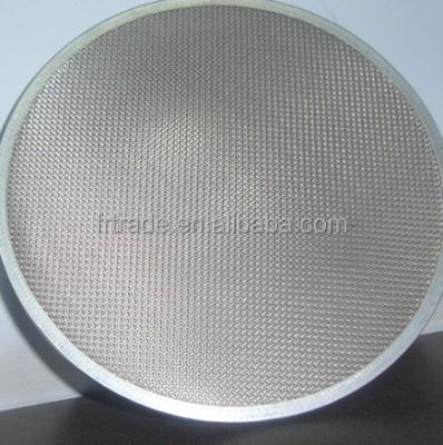 China Kinds Filtration Industry 304 Filter Disc Screen Printing Cloth Disc Filter for sale