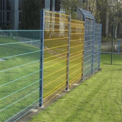 China Easily Assembled High Quality Outdoor PVC Coated 3D Wire Mesh Fence for sale