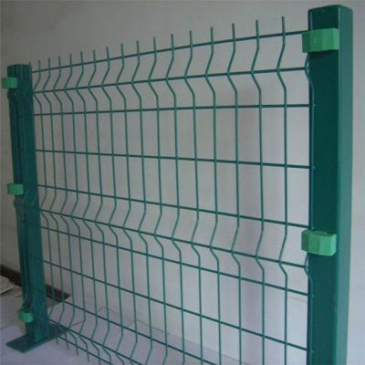 China Easily Assembled PVC Coated 3D Hot Dipped Galvanized Wire Mesh Fence / Welded Garden Fence Panels for sale