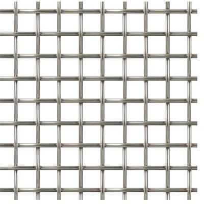 China Wholesale Galvanized Plain Weave Square Woven Wire Mesh Stainless Steel Crimped Wire Mesh for sale