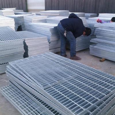 China steel aisle rasp grating, steel grating pit cover FSG-1 for sale