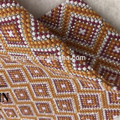 China Pointback Colored Hot Fix Rhinestone Sheet Customize Color And Size Hot Selling Hot Selling Rhinestone Sheet Fix Rhinestone Sheet Beads for sale