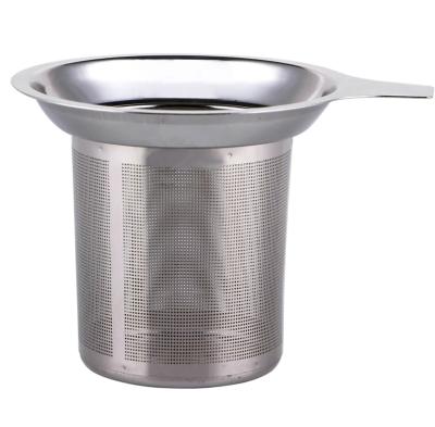 China 1PC Metal Loose Tea Leak Filter Infuser Stainless Steel Tea Leaf Spice Strainer Filter Tea Leaf Kitchen Accessories for sale