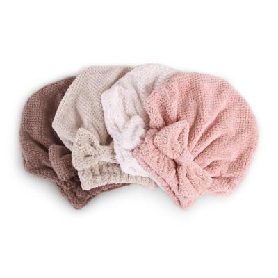 China Feminine Cute Feminine Pullover Princess Viable Bath Hat Shower by Coral Velvet Pineapple Grid Hair for sale