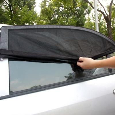 China Sports Factory Direct 2Pcs Car Side Windshield Rear Window Sun Shade Shield UV Sun Shade Mesh Cover Solar Auto AC for sale