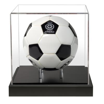 China Fashional Custom Design Aufbewahrungsbox Tennisball Quadratische Acryl Basketball Display Case for sale