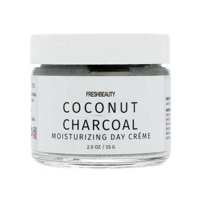 China Anti Aging Make Your Own Logo Firming Toning Soothing Coconut Charcoal Moisturizing Day Cream for sale