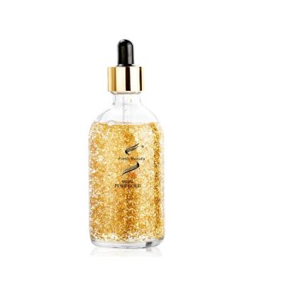 China Packing CUSTOM Brightening Face Gold 24k Anti Aging Serum for sale