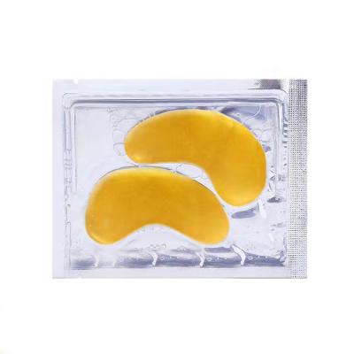 China Anti-Puffiness Private Label Under Eye Gold Hydrogel Hydrating Crystal Eye Mask for sale