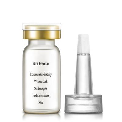 China Anti Aging Increases Skin Elasticity Whitens Dark Sunken Spots Reduces Wrinkles Private Label Snail Serum for sale