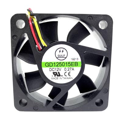 China Building Material Stores Taiwan Factory 50x50x15 DC 12V Ball Bearing Fan for sale