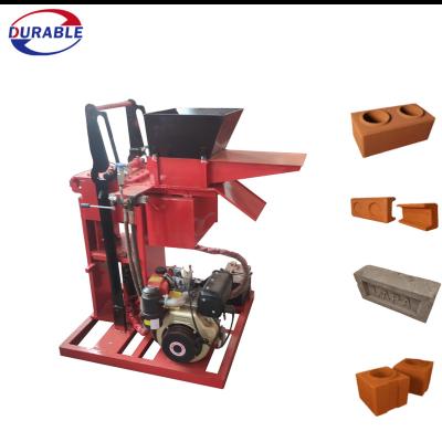 China Building Material Stores Clay Brick Hydraulic Press Machine Solid Interlock Brick Making Machine Price South Africa for sale