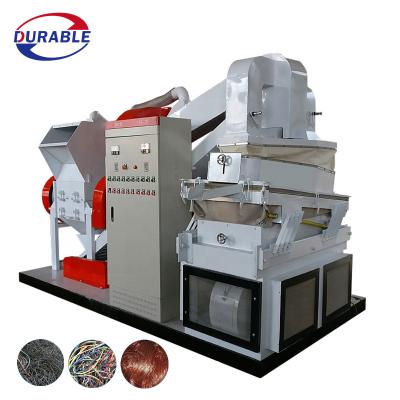 China Copper Wire Recycling To Scrap Electric Copper Cable Wire Granulator Recycling Separating Machine for sale