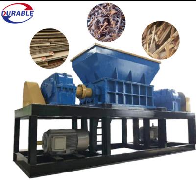 China China Double Shaft Shredder Machine Carton Plastic Automatic Bottle Wood Film Metal Bottle Pallet Shredder Price for sale