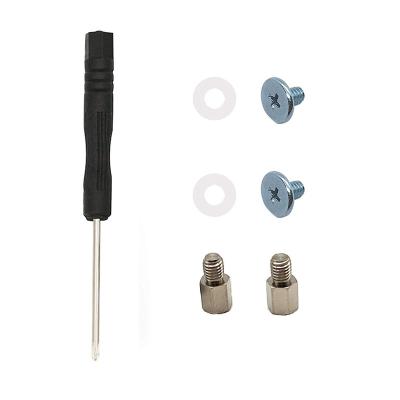 China Mini M2 Round Border Hot Screw Repair Hex Style Trim Mobile Laptop Hard Drive Nylon Stud Kit With 1 Screwdriver for sale