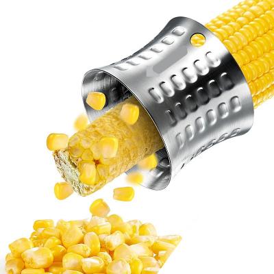 China Sustainable Creative Kitchen Cooking Corn Flapping Peeled Mini Corn Flapping Corn Kernels 304 Stainless Steel for sale