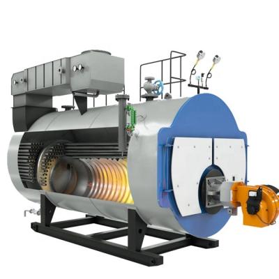 China Wns Horizontal Series Corrugated Furnace Boiler 100bhp 150bhp 20bhp 250bhp Methane Steam Boiler For Laboratory for sale