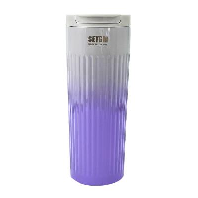 China Sustainable Design 500ml Double Stainless Steel Thermos Bottle Colorful Portable Cute Student Water Tumbler for sale