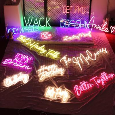 China Decoration Drop Shipping Product LED Neon Sign Custom Letters Decorations For Events Party Supplies for sale