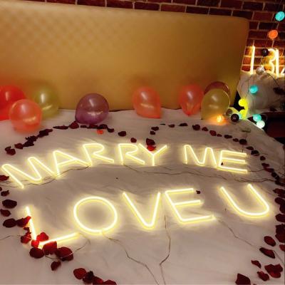 China Decoration Drop Shipping neon sign custom wedding backdrop rgb light led lights for home for sale