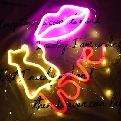 China Decoration High Quality 2023 New Custom Neon Signs Table Decor LED motif lights Flamingo Rainbow Letters Custom Led Neon for sale