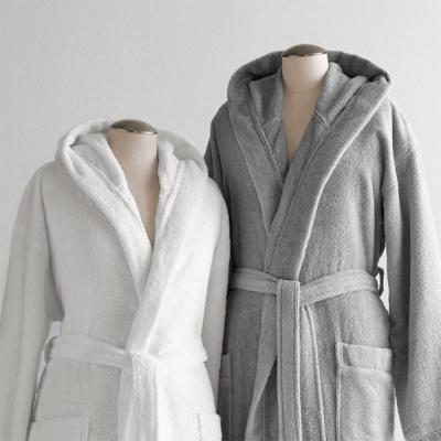 China Top Quality China Egyptian Cotton QUICK DRY Luxury Bathrobe For Men 100% Cotton With Hood for sale