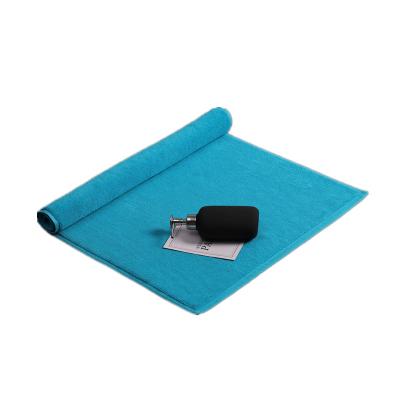 China Sustainably Durable Luxury Cotton Bathroom Floor Towels Super Absorbency 100% Bath Mat for sale