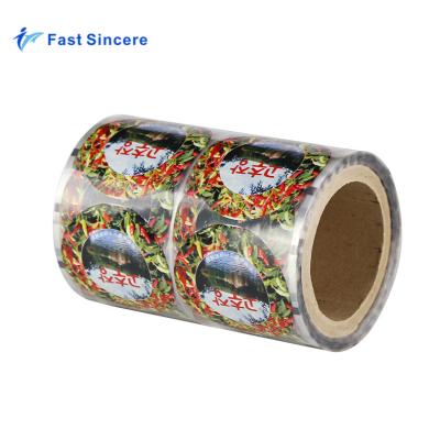 China Moisture Proof Printed Plastic Bopp Film Price Offer for sale