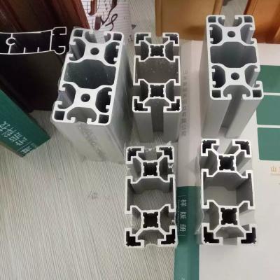 中国 factory custom industrial 2020 3030 4040 4080 aluminum extrusion black anodized 6063 t slot aluminium profiles China supplier 販売のため