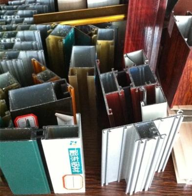 China Powder coating aluminium profiles for  windows à venda