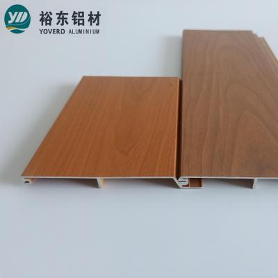 중국 Wood transfer Aluminium cladding profiles for decoration and outdoor wall panel 판매용