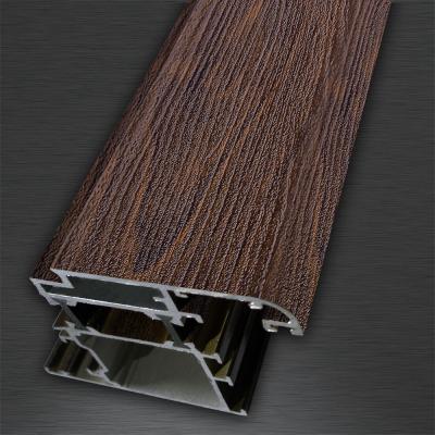 China Wood transfer Aluminum profiles for outdoor products à venda