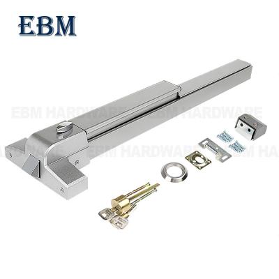 China High Quality SUS 304 650mm 800mm 1000mm Anti Panic Exit Bar Device Push Panic Iron Paint/Bar With Lock Cylinder For Fire Door Lock for sale