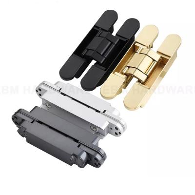 China 180 Degree Hinge Hinges Offer Factory Price Heavy Duty 80kg Capacity 3d Door Hinge Adjustable Concealed Concealed Invisible Door Hinge for sale