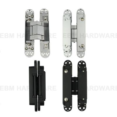 China 180 Degree Hinge 3D Hinges 80KG Adjustable Concealed Hinges 180 Degree Concealed Door Hinges 3d Adjustable Concealed Hinges for sale